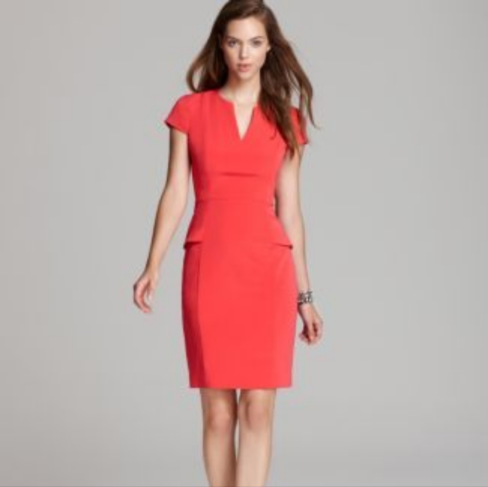 Elie Tahari Jasper Peplum Sheath Dress
